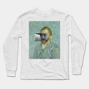 Van Gogh Clint Eastwood Art Long Sleeve T-Shirt